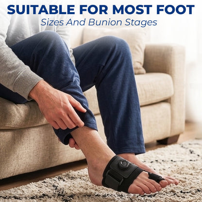 Walk More Comfortably Again — Adjustable Bunion Corrector Eases Toe Pain & Supports Realignment, Now 50% OFF