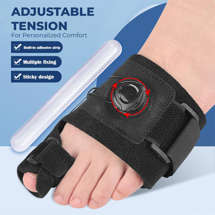 Walk More Comfortably Again — Adjustable Bunion Corrector Eases Toe Pain & Supports Realignment, Now 50% OFF