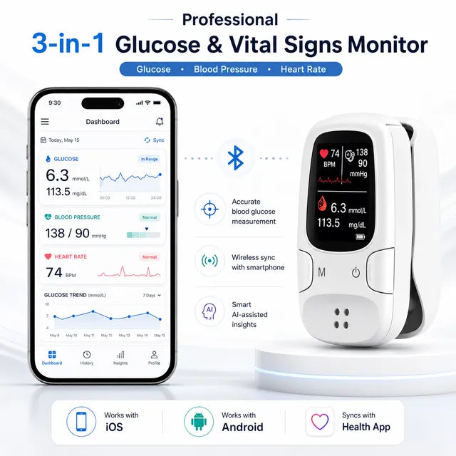 Fed Up With Painful Finger Pricks? 🩸 Meet Your New Hassle-Free Wearable Wellness Tracker ⌚ | Effortless Daily Health Monitoring 📊