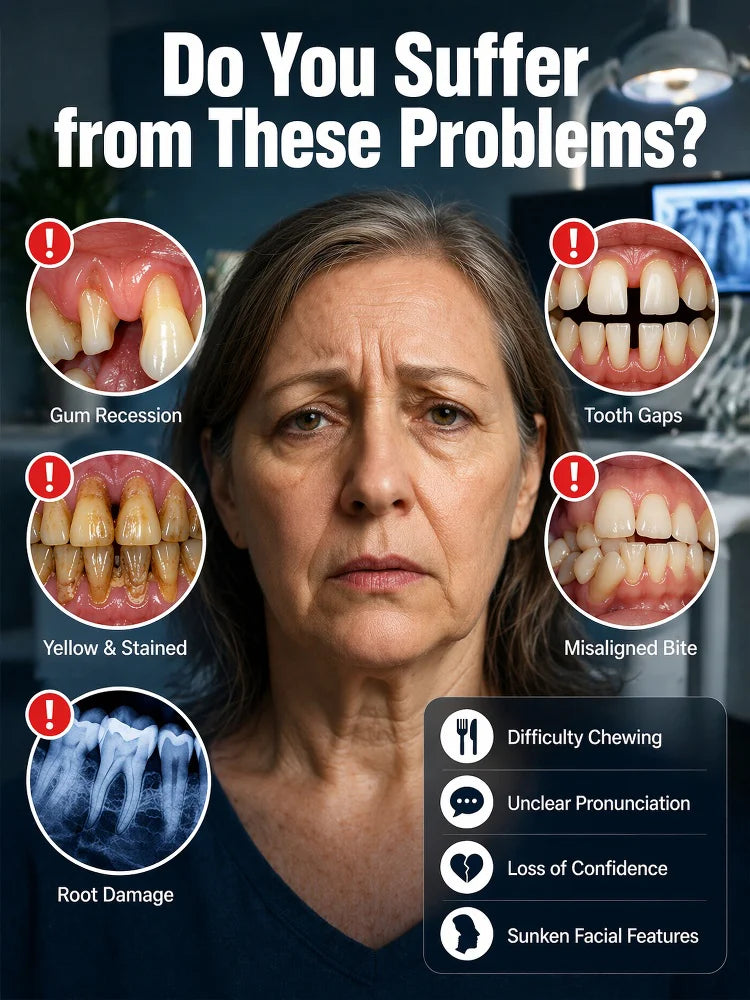 Common concerns related to missing or damaged teeth