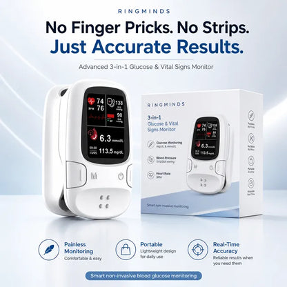 Fed Up With Painful Finger Pricks? 🩸 Meet Your New Hassle-Free Wearable Wellness Tracker ⌚ | Effortless Daily Health Monitoring 📊