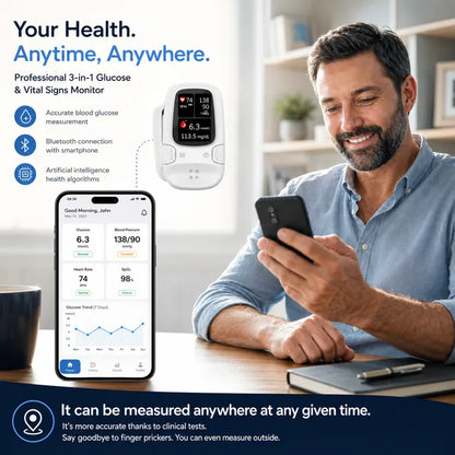 Fed Up With Painful Finger Pricks? 🩸 Meet Your New Hassle-Free Wearable Wellness Tracker ⌚ | Effortless Daily Health Monitoring 📊