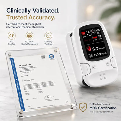 Fed Up With Painful Finger Pricks? 🩸 Meet Your New Hassle-Free Wearable Wellness Tracker ⌚ | Effortless Daily Health Monitoring 📊