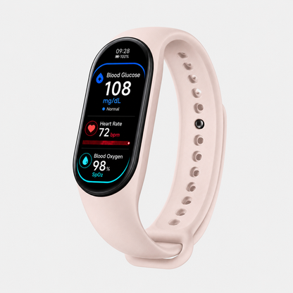 ⚡ Final 1 Hours Launch Offer 🏆 2026  M9 Non-Invasive Smart Band 📈12 health reports - No-Prick
