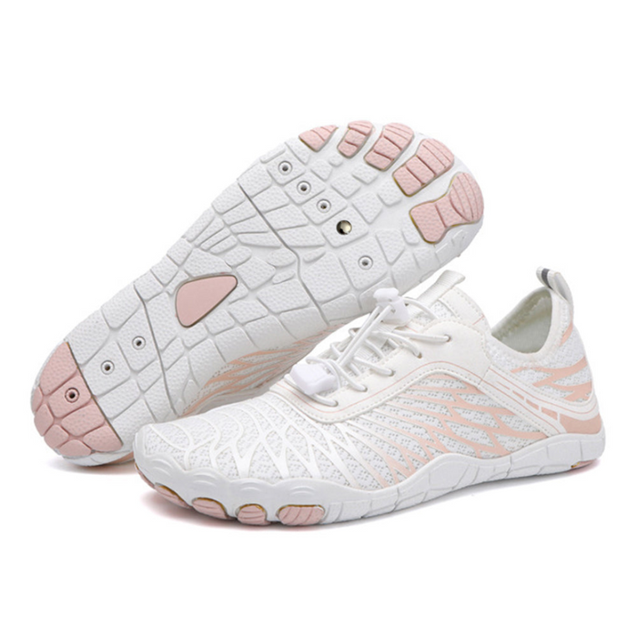 White barefoot shoes