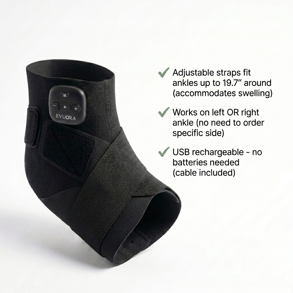 NeuroMuscle Pulse EMS Ankle Brace